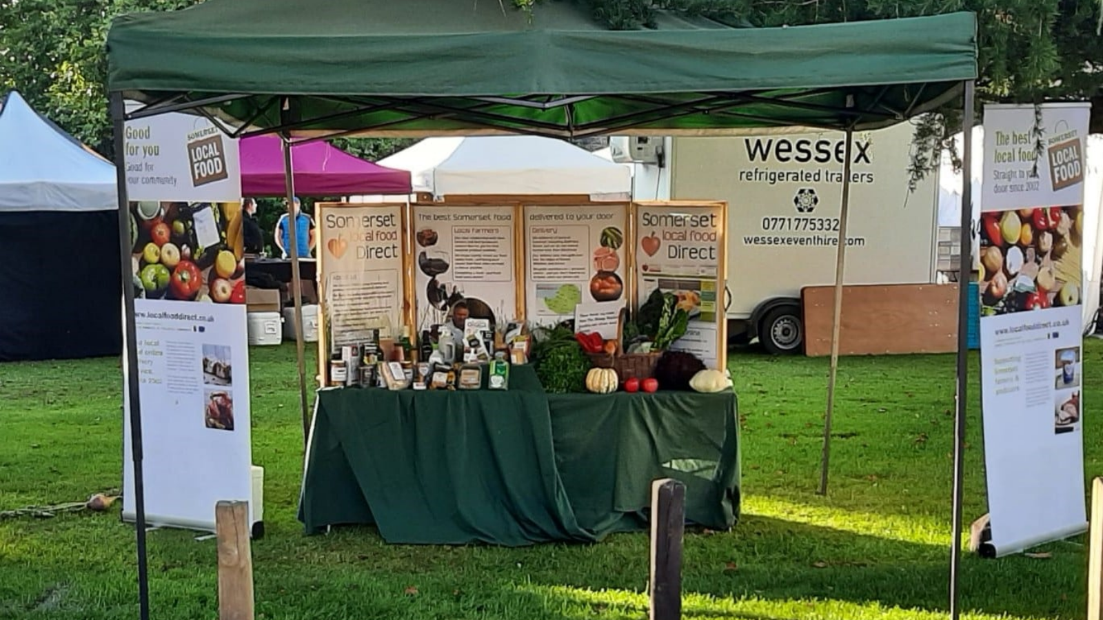 Somerset Local Food Market Stand 