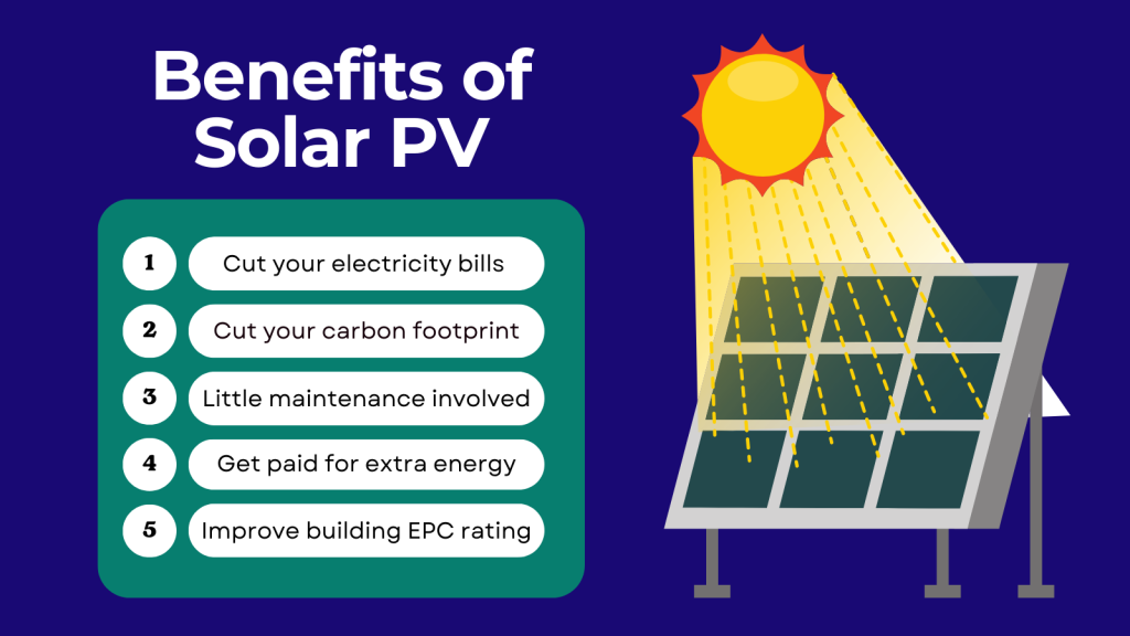 5 benefits of Solar PV