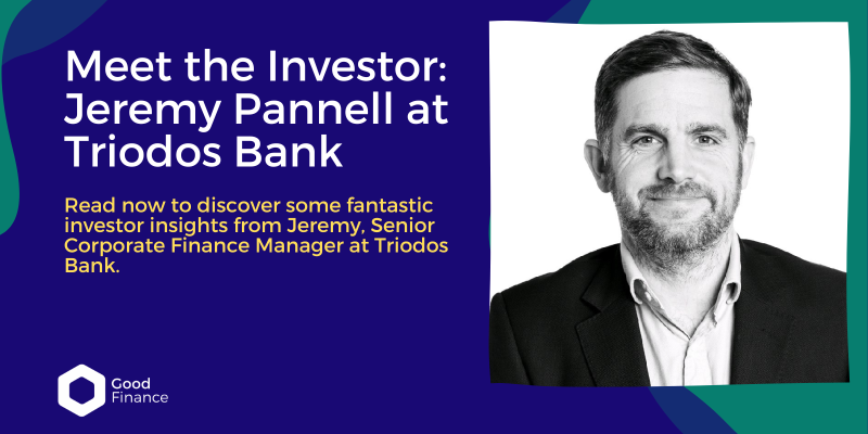 Jeremy Pannell at Triodos Bank